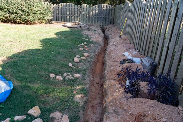 Trench Drain Installation in Lees Summit
