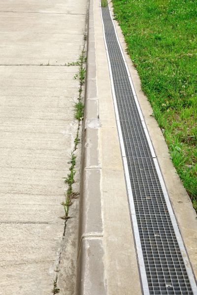Concrete Drain Installation in Lees Summit