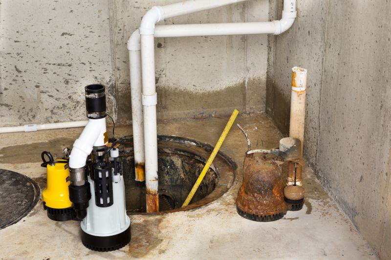 Basement Drainage Installation detail