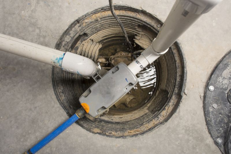 Basement Drainage Installation detail